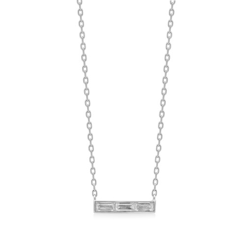 【NEW限定品】 即発送可 スリーバーラインネックレス 0611-9 ネックレス | アクセサリー