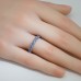 オーダーメイドジュエリー  3ｍｍ幅グラデーションエタニティリング 220707-002（4週間発送）