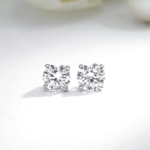 1ct×2四つ爪スダッドピアス（4週間発送） | ピアス | オーダー