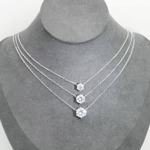 両吊り1石ネックレス 20230603-008（4週間発送） | ネックレス  