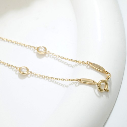 0.1ct×5Pフクリンブレスレット 20230902-018（4週間発送 