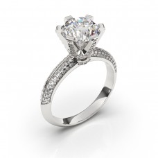 エメラルドカットエタニティリング J-R240827（4週間発送） | リング