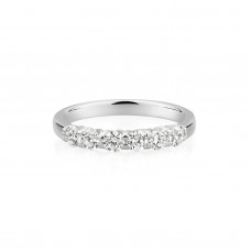 オーダーメイドジュエリー  12号 LAB DIA3㎜×6石波模様エタニティ 即購入可 20260311-014