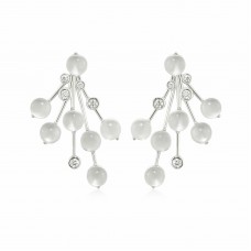 オーダーメイドジュエリー  クリスタルブーケピアス 即納品 20260711-3