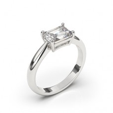 エメラルドカットエタニティリング J-R240827（4週間発送） | リング