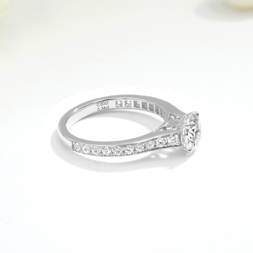 0.8ct プラチナリング 9号 即発送可 230410-001 | リング | オーダー 