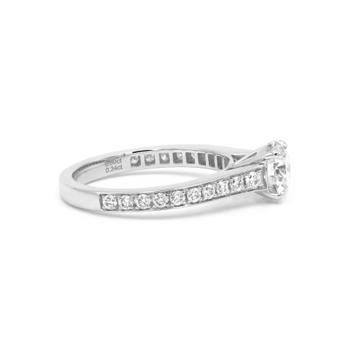 0.8ct プラチナリング 9号 即発送可 230410-001 | リング | オーダー 