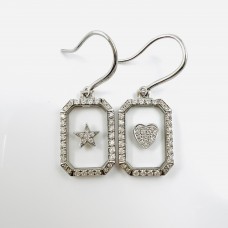 ハートブリリアンスネックレス P8H2525-W（4週間発送） | ネックレス  