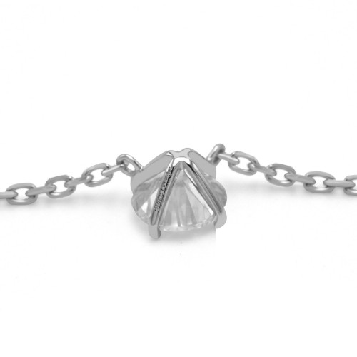 K18 0.5ct,1石ネックレス (3週間発送) | ネックレス | オーダーメイド  