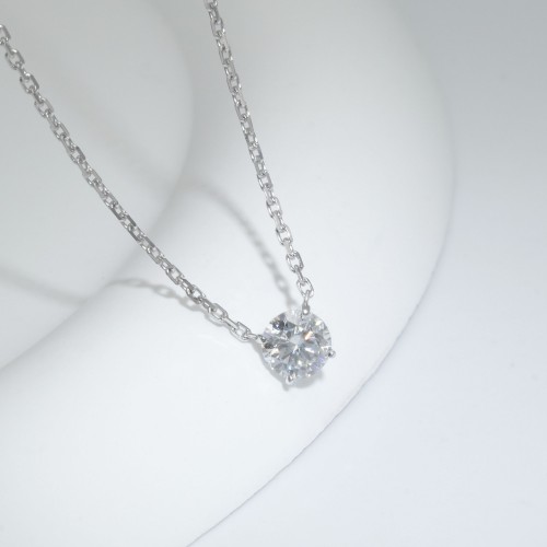 日本製 K18 0.5ct,1石ネックレス 0830－16 | colegioneuzadutra.com.br