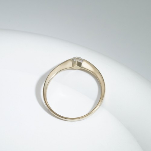 特価K5 0.3ct1石シンプルリング 0830-2 | 特売即納品 | 武田宝石店