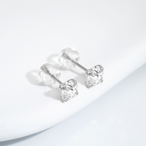 0.5ct×2ローズカットスダッドピアス（4週間発送） | ピアス 