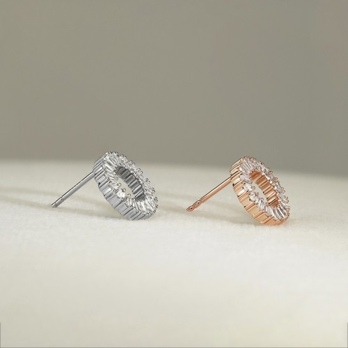 サークルバゲットピアス（片耳販売）J-E250513（4週間発送） サークルバゲットピアス（片耳販売）J-E250513（4週間発送
