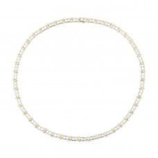 オーダーメイドジュエリー  リズムラインエタニティネックレス J-P240828（4週間発送）