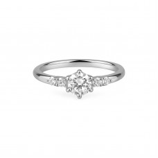 オーダーメイドジュエリー  LABダイヤトリオブリリアンスリング J-R250809-2（3週間発送）