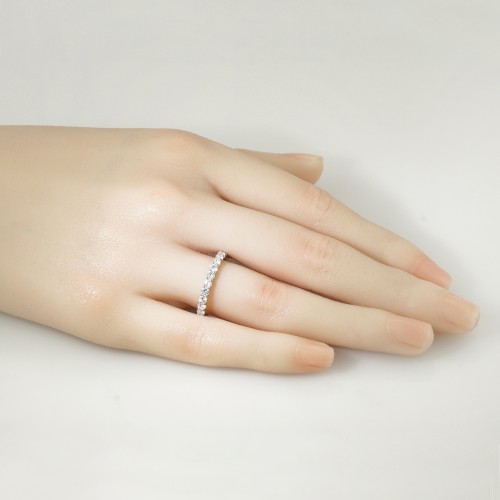 Lab石2.4mmエタニティリング J-R251210（3週間発送） | リング