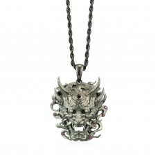 オーダーメイドジュエリー  鬼面ネックレス P0008-94-L（2週間発送）