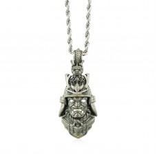 オーダーメイドジュエリー  武神面ペンダントネックレス 即納品 20260420-009