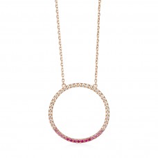 オーダーメイドジュエリー  サークル両吊りペンダント 即購入可 260313-6