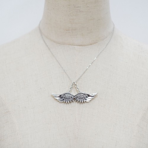 ダブルウィングペンダントトップ P103H24727-W（4週間発送  