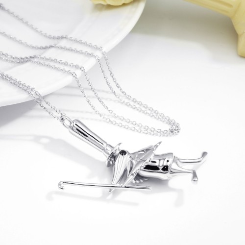 ユニークな ハンドメード デザイナーアーティストジュエリーネックレス キャラクターネックレス 即発送可 20230420-016 | ネックレス