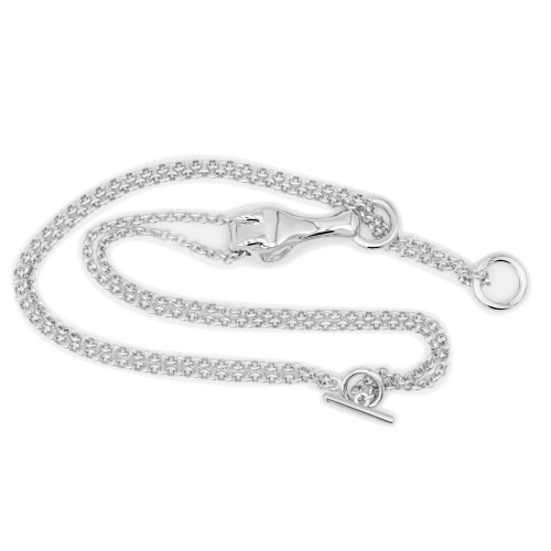 極上品 エルメス ネックレス ギャロップ ホース 馬 シルバー925