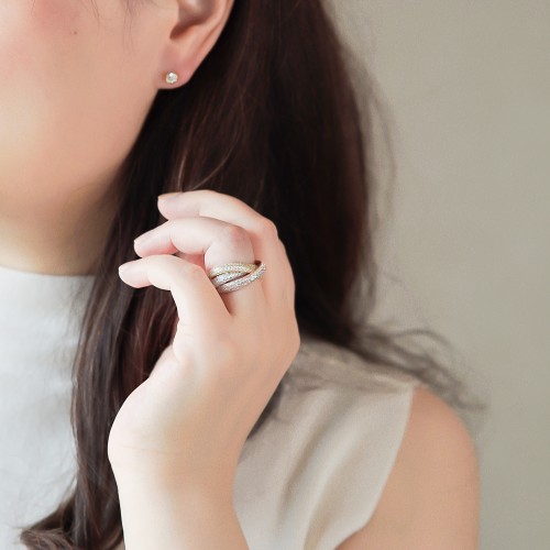 トリニティ・エタニティリング R18H241124-W（4週間発送） トリニティ・エタニティリング R18H241124-W（4週間発送