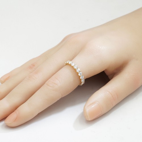 当社の エタニティスパークルリング リング | R38H24911-W（4週間発送） アクセサリー