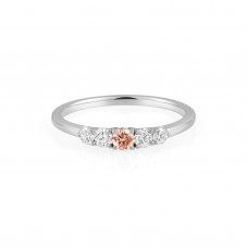 オーダーメイドジュエリー  ファンシーピンクラボダイヤブロッサムリング 即発送可 20251219-014