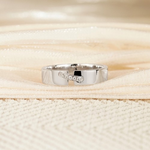 リンクカットリング R55H25611-W（3週間発送） リンクカットリング R55H25611-W（3週間発送） 指輪・リング