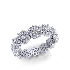 エメラルドカットエタニティリング J-R240827（4週間発送） | リング