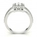 オーダーメイドジュエリー  Ring_0652: メイン4.5ｍｍ メレ26石 リング