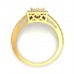 オーダーメイドジュエリー  Ring_0652: メイン4.5ｍｍ メレ26石 リング