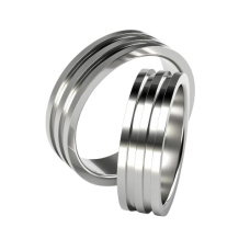 エメラルドカットエタニティリング J-R240827（4週間発送） | リング