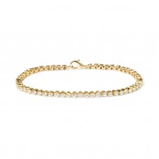 オーダーメイドジュエリー  2.1ｍｍ石幅のテニスブレスレット S25H2458-W（4週間発送）